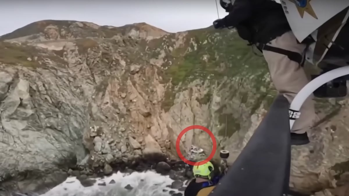 特斯拉Model Y从加州 250 英尺悬崖坠落， 车内四个人都幸存下来。