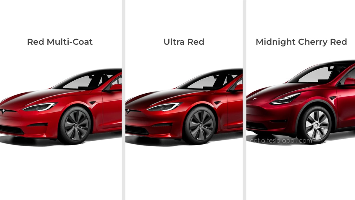 特斯拉现在为Model S和Model X提供一种新的超红颜色