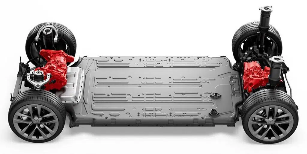 特斯拉Model S的电池和动力系统