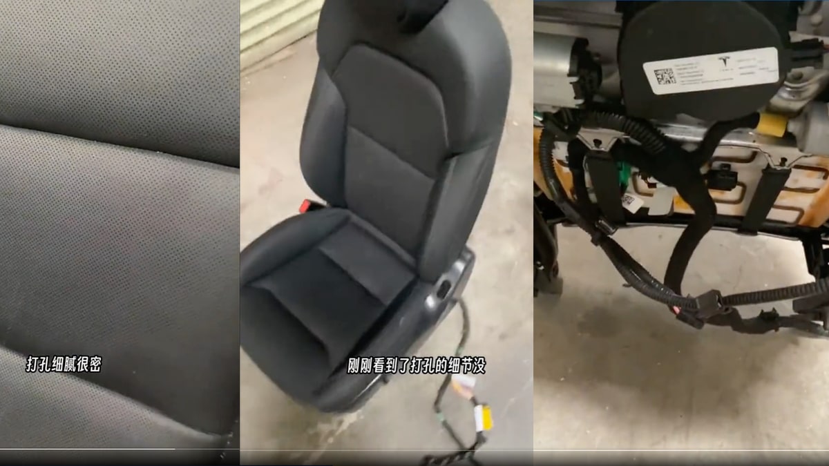 特斯拉Model 3升级版泄露：通风座椅、改进的照明和音响