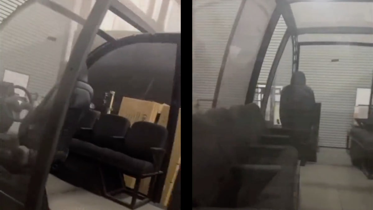 特斯拉穿梭巴士原型在Boring公司总部的视频中曝光