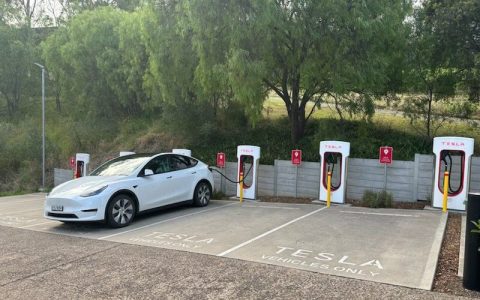 澳大利亚特斯拉超级充电站向非特斯拉电动汽车开放