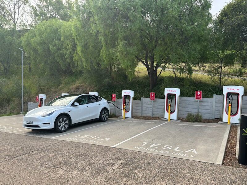 澳大利亚特斯拉超级充电站向非特斯拉电动汽车开放
