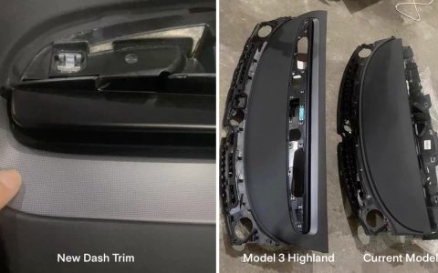 新款Model 3仪表盘和轮毂曝光