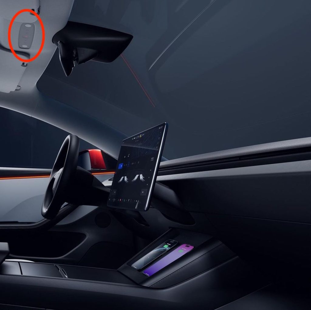 新款特斯拉 Model 3 换挡器移到了显示屏