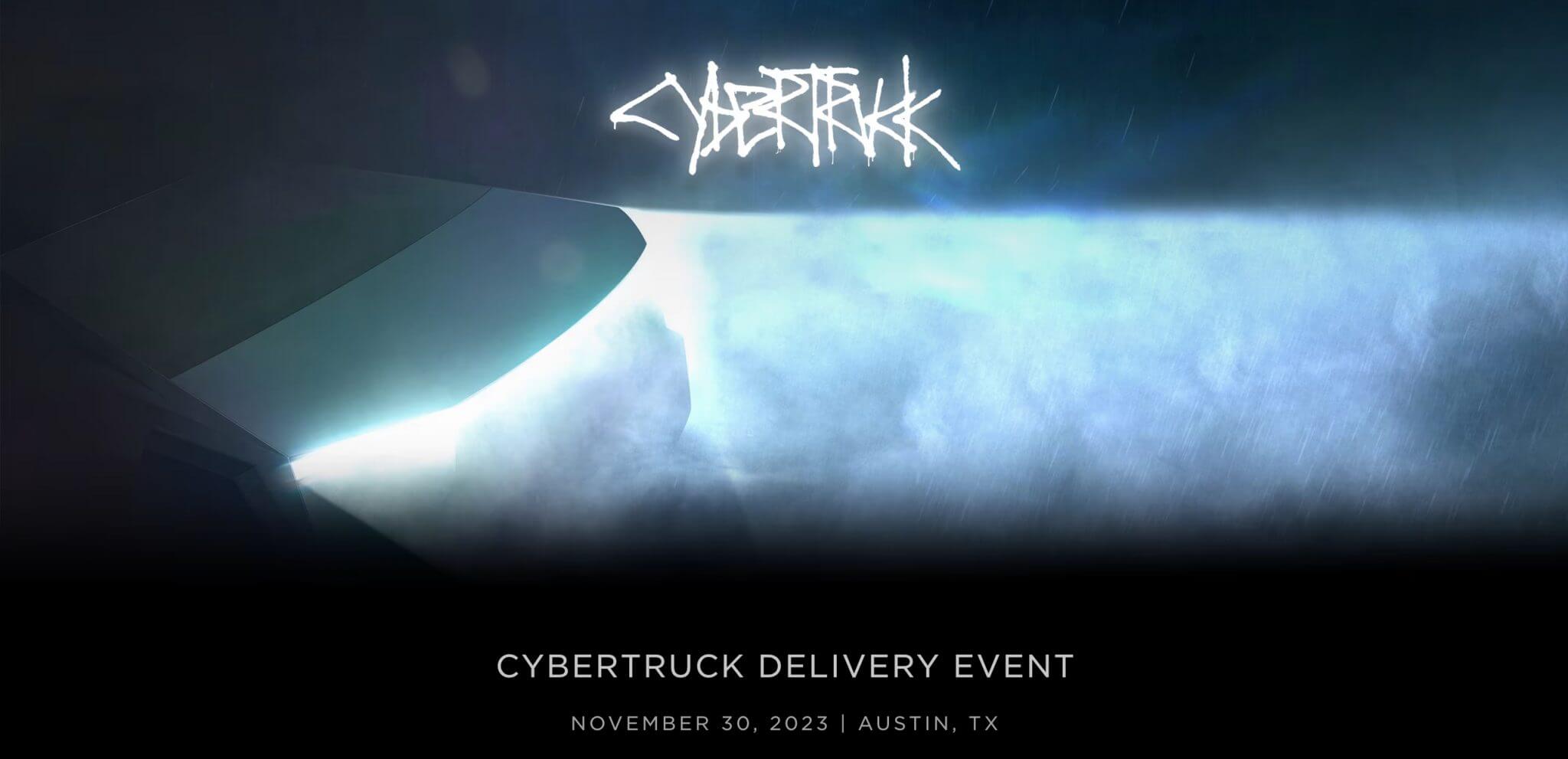 特斯拉发出 Cybertruck 交付活动的正式门票