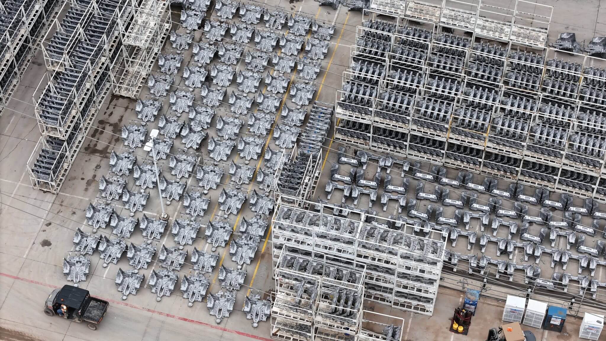 特斯拉 Cybertruck 的大批量铸件在德克萨斯州工厂亮相