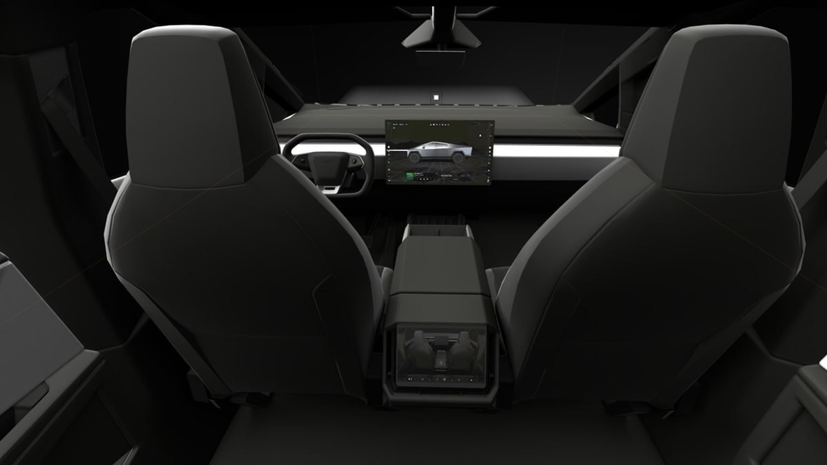 特斯拉 Cybertruck 的野兽模式、BaseCamp、氛围灯和车轮选项曝光