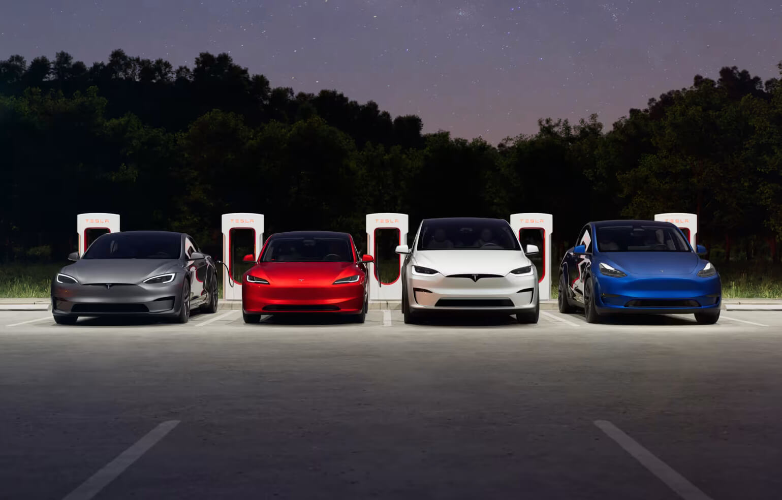 特斯拉主导 2023 年美国最畅销电动汽车前十位总销量