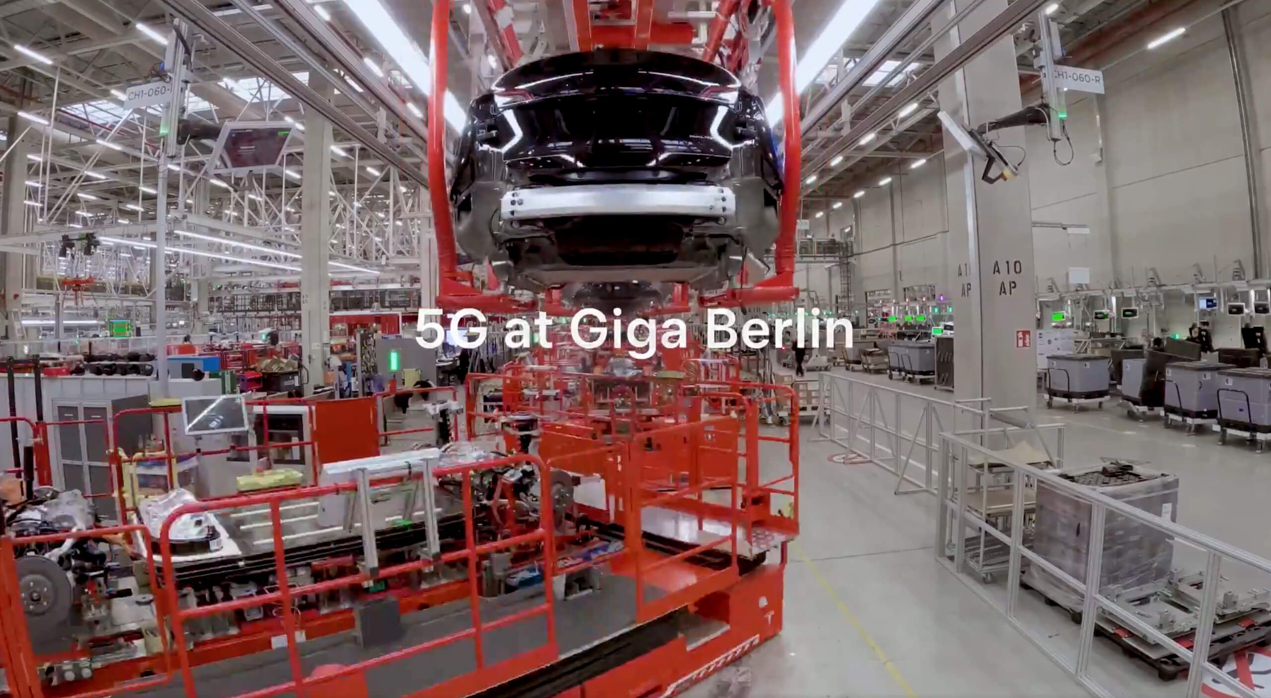 特斯拉在柏林工厂大会上重点展示私人 5G 网络